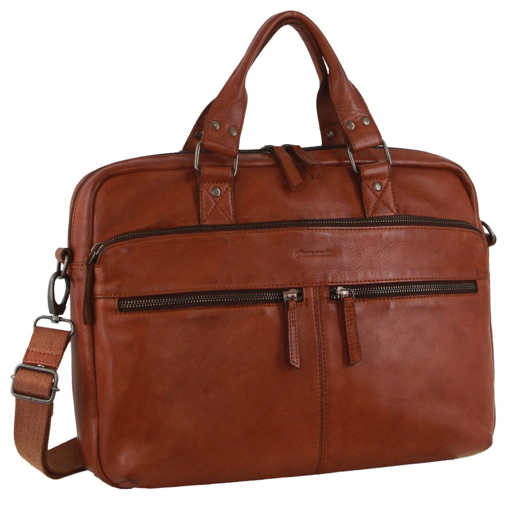 Pierre Cardin - Computer Bag - Cognac