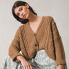 Indi and Cold -  Chaqueta Cable Knit Cardigan