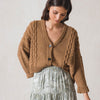 Indi and Cold -  Chaqueta Cable Knit Cardigan