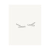 Linda Tahija - Earrings Stud Mini Bar Silver