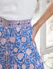 Azure & Indigo -  Split Front skirt