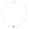 Najo - Beaded Donut yellow gold plate on solid silver