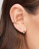 Linda Tahija - Earrings Stud Mini Bar Silver