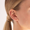 Linda Tahija - Stud Dot Silver Earrings