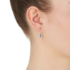 Najo - Teardrop Silver earrings