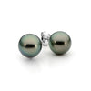 Ikecho - Classic Round Tahitian Stud Earrings
