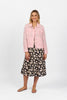 Vassalli  - Light Pink - Linen Frayed Jacket