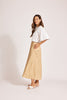 Eb & Ive -  Miramar Maxi Skirt - Camel