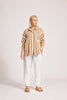 Eb & Ive - Treville Stripe Shirt -  Caramel