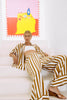 Eb & Ive - Treville Stripe Shirt -  Caramel