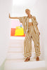 Eb & Ive -  Treville Stripe Pant - Caramel