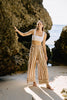Eb & Ive -  Treville Stripe Pant - Caramel