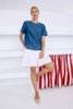 Eb & Ive -  Melenia Denim Indigo Top