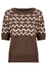 Ebb & Ive - Maasai Knit Top - Cocoa/Dune