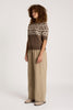 Ebb & Ive - Maasai Knit Top - Cocoa/Dune