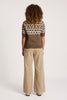 Ebb & Ive - Maasai Knit Top - Cocoa/Dune
