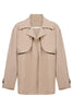 Isle of Mine - Farida Cropped Trench