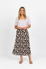 Vassalli - Thea - Pull On Long Skirt with Elastic Back Waistband