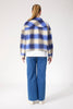 Haven -  Fargo Cropped Jacket - Blue