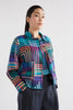 Elk  - Minnen Print Jacket - Navy Lighten Print