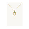 ToniMay - Allegra Apatite Gold Necklace 
