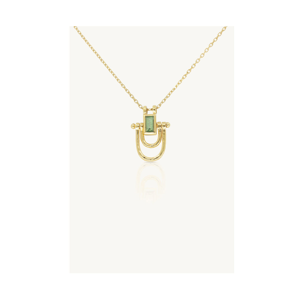 ToniMay - Allegra Apatite Gold Necklace 