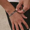 Najo - Nero Men’s Steel Curb Chain Bracelet (Bold)