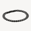 Najo - Nero Men’s Steel Curb Chain Bracelet (Bold)
