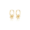 Linda Tahija -  Daisy Hoop Gold Earrings