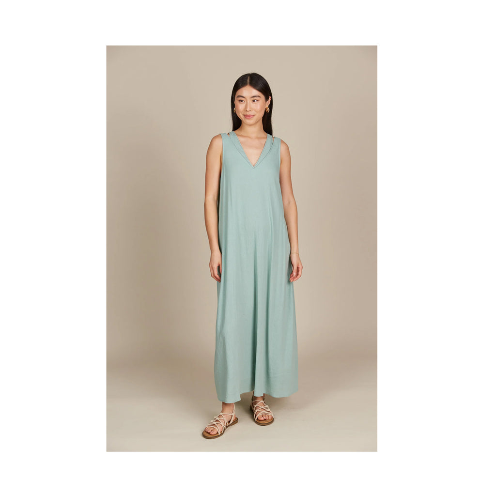 Isle of Mine -  Amelie Maxi Dress - Seafoam