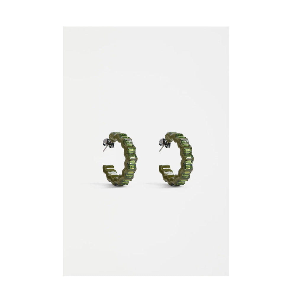 Elk - Hoop Jollie Olive Earring
