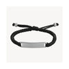 Najo - Elemental Men’s Cord Identity Bracelet BLACK