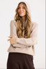 Home Love -  Hush Knit Hoodie - Caramel