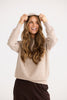 Home Love -  Hush Knit Hoodie - Caramel