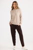 Home Love -  Hush Knit Hoodie - Caramel