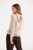 Home Love -  Hush Knit Hoodie - Caramel