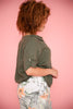 Donna Donna - Hepburn Cowl Top | Khaki