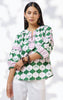 Loobies - Kya green blouse