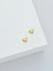 Linda Tahija - Earrings Stud Amore Gold Plate