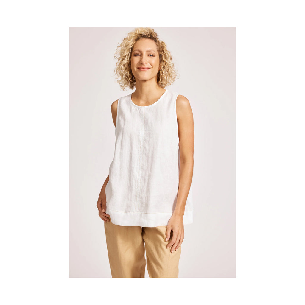 Eb & Ive - Miramar Tank Top - White