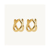 Najo - Moonkiss Huggie Earrings