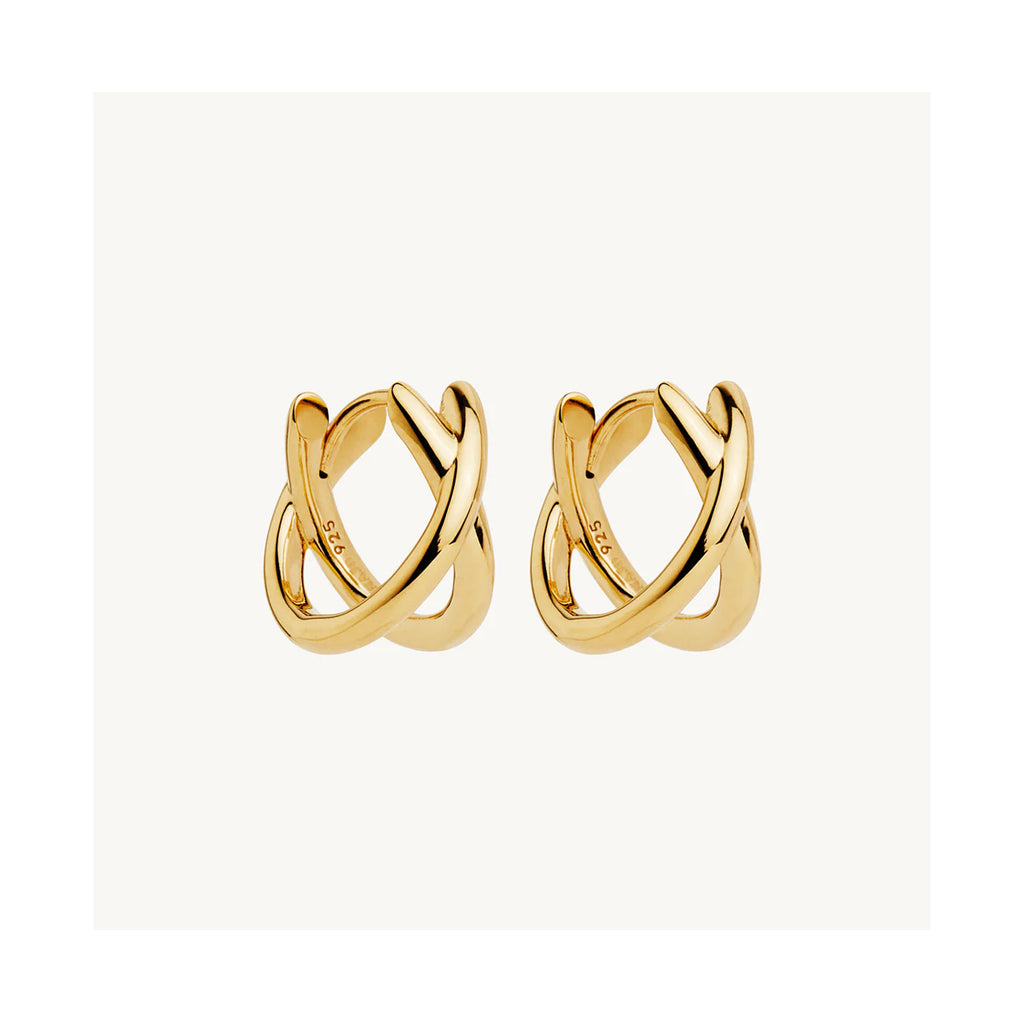 Najo - Moonkiss Huggie Earrings