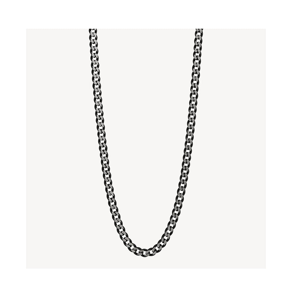 NAJO - Nero Men’s Steel Curb Chain Necklace