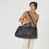 Pierre Cardin - Duffle Nylon Bag - Black
