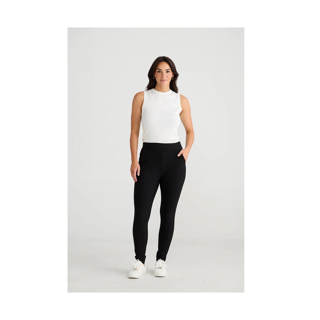 Brsve & True -  Pilot Pants - Black