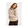 Home Love - Quarter Zip Cable Knit - Cream