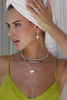 ToniMay - Pearl Silver Necklace