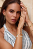 ToniMay - Alessia Moonstone Gold Cuff