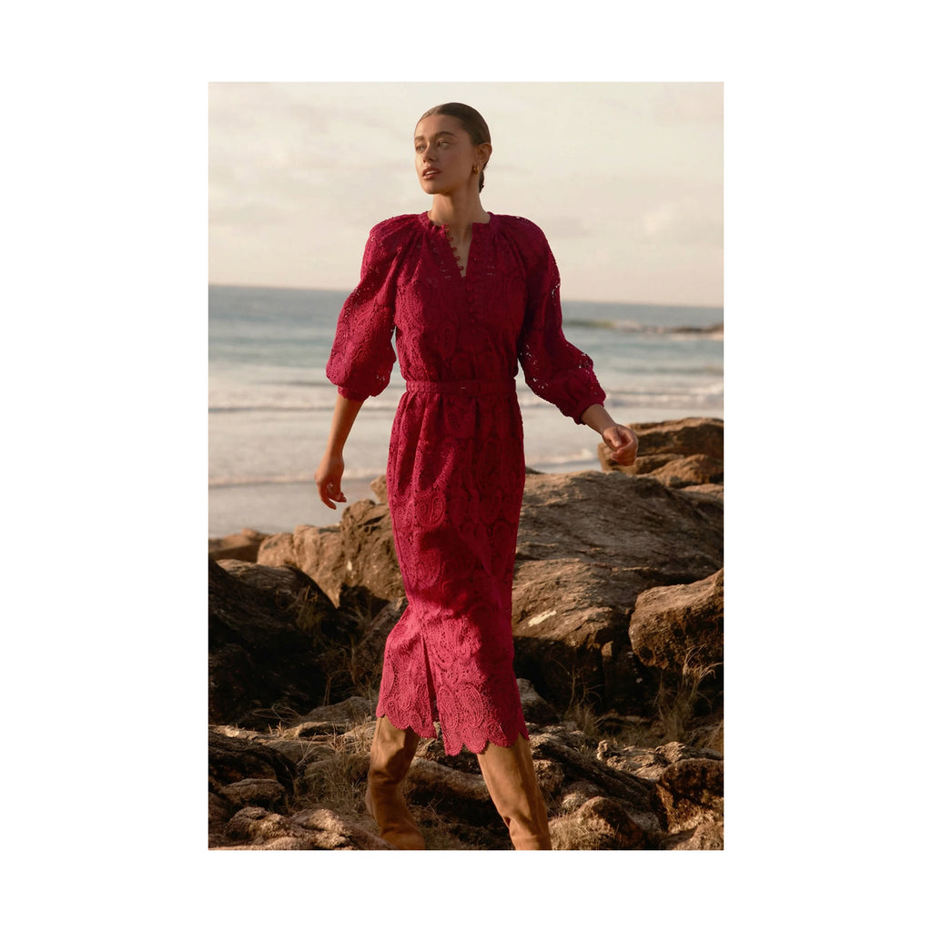 Zoe Kratzmann - Sonnet Dress -  Raspberry