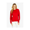 Ping Pong - Tessa Tipped Pullover in Scarlett